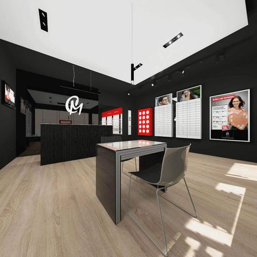 Custom optical dispensary design